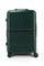 Чемодан средний ABS (дугообразные линии) с расширением 50024-M+/темно-зеленый 15223