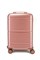 Чемодан маленький ABS (дугообразные линии) 50024-S/чайная_роза 15215