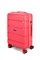 Чемодан средний PP (4 гориз. полосы) 50001-2/малиновый 15248