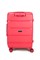 Чемодан средний PP (4 гориз. полосы) 50001-2/малиновый 15248