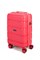 Чемодан маленький PP (4 гориз. полосы) 50001-1/малиновый 15249