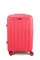 Чемодан средний PP (6 верт. полос) 50005-2/малиновый 15266