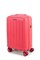 Чемодан маленький PP (6 верт. полос) 50005-1/малиновый 15267