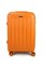 Чемодан средний PP (6 верт. полос) 50005-2/оранжевый 15272