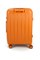 Чемодан средний PP (6 верт. полос) 50005-2/оранжевый 15272