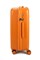 Чемодан средний PP (6 верт. полос) 50005-2/оранжевый 15272