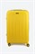 Чемодан большой PP (6 верт. полос) с синей молнией 50005-3/желтый_с_синим 15140