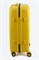 Чемодан средний PP (6 верт. полос) с синей молнией 50005-2/желтый_с_синим 15138