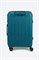Чемодан средний PP (6 верт. полос) 50005-2/бирюзовый_с_каемкой 15155