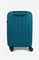 Чемодан маленький PP (6 верт. полос) 50005-1/бирюзовый_с_каемкой 15154