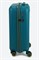 Чемодан маленький PP (6 верт. полос) 50005-1/бирюзовый_с_каемкой 15154