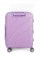 Чемодан маленький PP Sweetbags (волны) с расширением 50006-1/сиреневый 15315