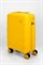 Чемодан маленький PP (Slide) со съемными колесами 50026-S/желтый 15375