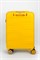Чемодан маленький PP (Slide) со съемными колесами 50026-S/желтый 15375