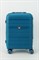 Чемодан маленький PP Impreza (Point) с расширением 50029-S/бирюзовый 15424