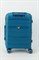 Чемодан маленький PP Impreza (Point) с расширением 50029-S/бирюзовый 15424