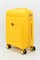 Чемодан маленький PP Impreza (Point) с расширением 50029-S/желтый 15430