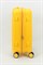 Чемодан маленький PP Impreza (Point) с расширением 50029-S/желтый 15430