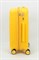 Чемодан маленький PP Impreza (Point) с расширением 50029-S/желтый 15430