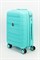 Чемодан маленький PP Impreza (Point) с расширением 50029-S/мятный 15427