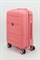 Чемодан маленький PP Impreza (Point) с расширением 50029-S/розовый 15412
