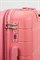 Чемодан средний PP Impreza (Point) с расширением 50029-M+/розовый 15411