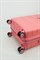 Чемодан средний PP Impreza (Point) с расширением 50029-M+/розовый 15411