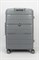 Чемодан большой PP Impreza (Point) с расширением 50029-XL/светло-серый 15413