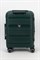 Чемодан маленький PP Impreza (Point) с расширением 50029-S/темно-зеленый 15421