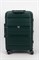 Чемодан средний PP Impreza (Point) с расширением 50029-M+/темно-зеленый 15420