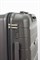 Чемодан маленький PP Impreza (Point) с расширением 50029-S/темно-серый 15439