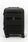 Чемодан маленький PP Impreza (Point) с расширением 50029-S/черный 15343
