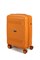 Чемодан маленький PP (мелкие полосы) с расширением 50003-1/оранжевый 15231