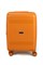 Чемодан маленький PP (мелкие полосы) с расширением 50003-1/оранжевый 15231