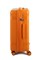 Чемодан средний PP (мелкие полосы) с расширением 50003-2/оранжевый 15230