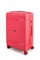 Чемодан большой PP (мелкие полосы) с расширением 50003-3/малиновый 15226