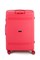 Чемодан большой PP (мелкие полосы) с расширением 50003-3/малиновый 15226