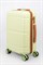 Чемодан маленький ABS (дугообразные линии) 50024-S/фисташковый 15513