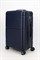 Чемодан средний ABS (дугообразные линии) с расширением 50024-M+/темно-синий 15517