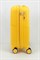Чемодан маленький PP Sweetbags (диагональные линии) с расширением 50022-XS/желтый 15086