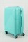 Чемодан средний PP Sweetbags (диагональные линии) с расширением 50022-M/мятный 15287