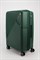 Чемодан большой PP Sweetbags (диагональные линии) с расширением 50022-L/темно-зеленый 15067