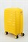 Чемодан маленький PP Impreza (10 полос) с расширением 50019-1/желтый 14963