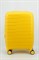 Чемодан маленький PP Impreza (10 полос) с расширением 50019-1/желтый 14963