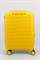 Чемодан маленький PP Impreza (10 полос) с расширением 50019-1/желтый 14963