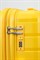 Чемодан средний PP Impreza (10 полос) с расширением 50019-2/желтый 14962