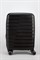 Чемодан маленький PP Impreza (10 полос) с расширением 50019-1/черный 14975