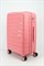 Чемодан средний PP Impreza (10 полос) с расширением 50019-2/розовый 14959