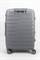 Чемодан средний PP Impreza (10 полос) с расширением 50019-2/светло-серый 15522