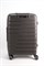 Чемодан средний PP Impreza (10 полос) с расширением 50019-2/темно-серый 15345